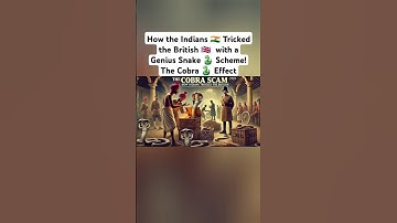 How the Indians 🇮🇳 Tricked the British 🇬🇧  with a Genius Snake 🐍 Scheme! | The Cobra 🐍 Effect