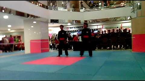 Persembahan perguruan seni silat betawi kuching