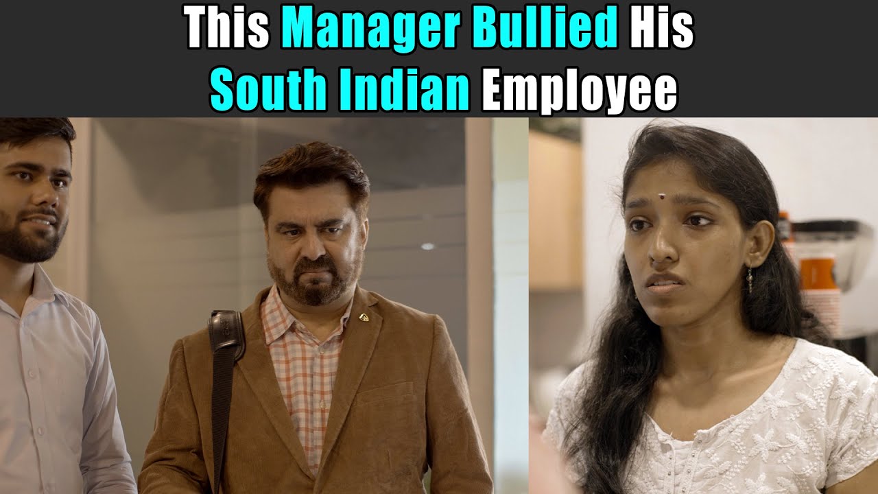 This Manager Bullied His South Indian Employee | Purani Dili Talkies | Hindi Short Films