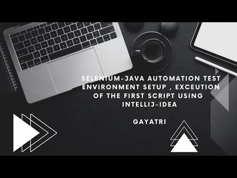 Test Environment Setting for Selenium Automation IDE- Intellij-Idea in ...
