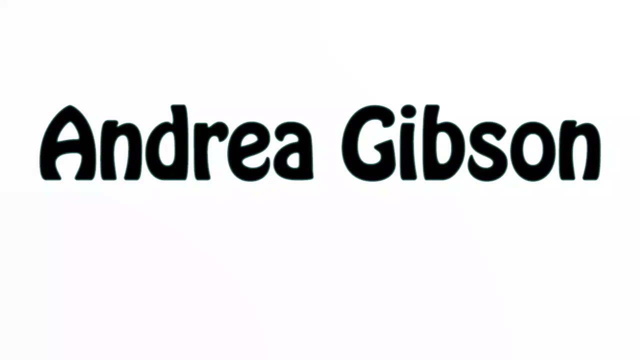 Learn How To Pronounce Andrea Gibson
