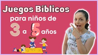 Juegos Bíblicos Para Niños de 3 a 5 Años - Escuela Dominical