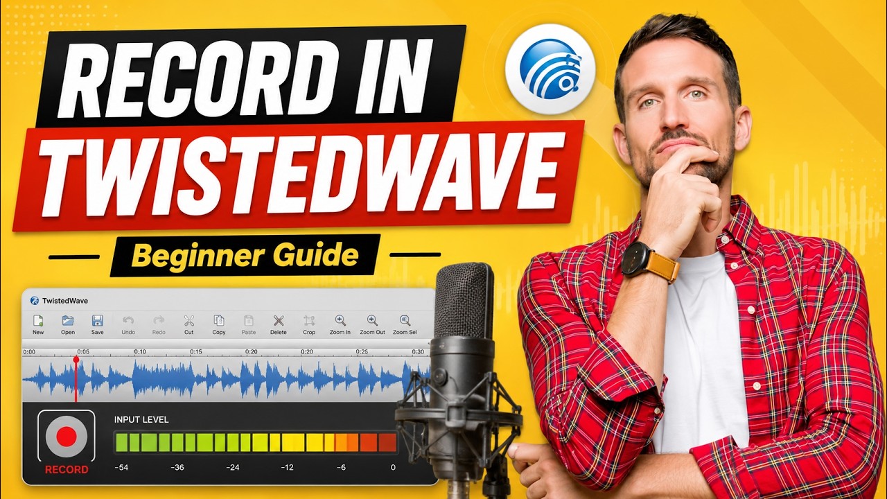 How to Record audio in TwistedWave
