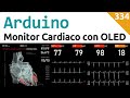 Monitor Frequenza Cardiaca con OLED - Video 334