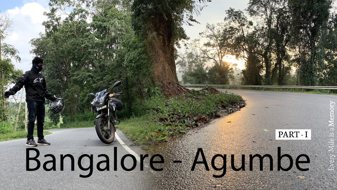bangalore to agumbe road trip