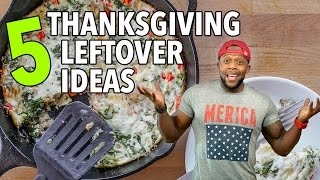 (activar subtitulos) here are 5 easy ways to get rid of thanksgiving
leftovers in a much more calorie-conscious (and loving) way! recipe
ingredients - http:/...