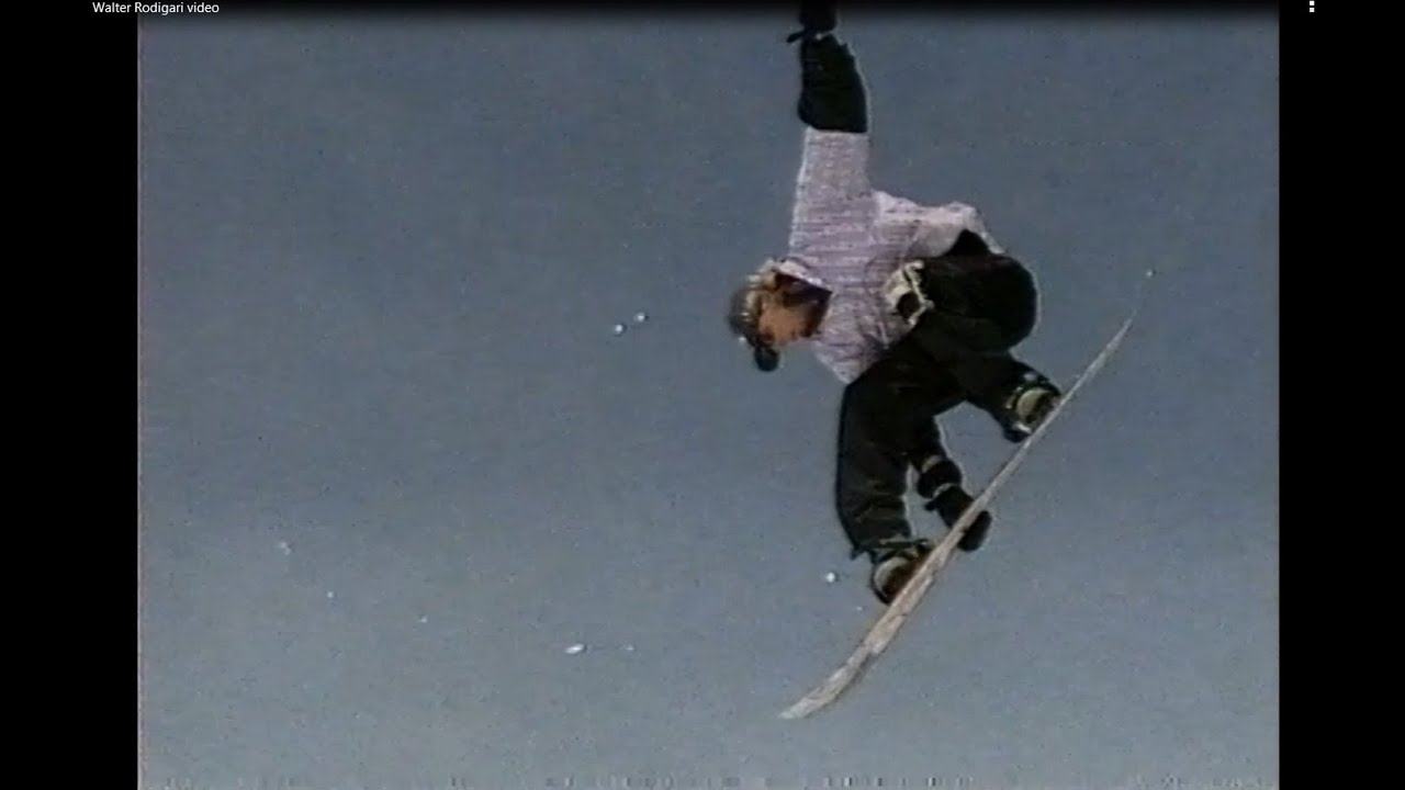 1° video snowboard italiano con Walter Rodigari, Max Perotti, Michele Toniatti. YouTube