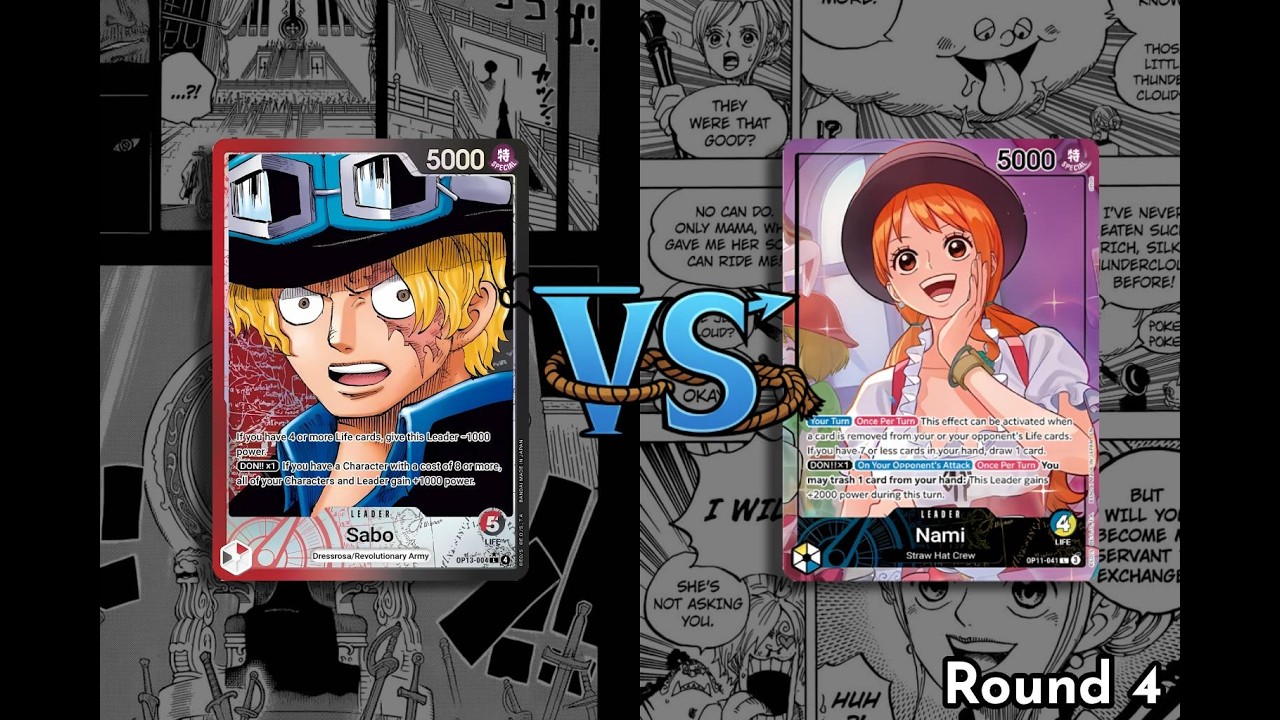 [EB03] Ronda 4 | Sabo vs Nami en la FINAL 🔥