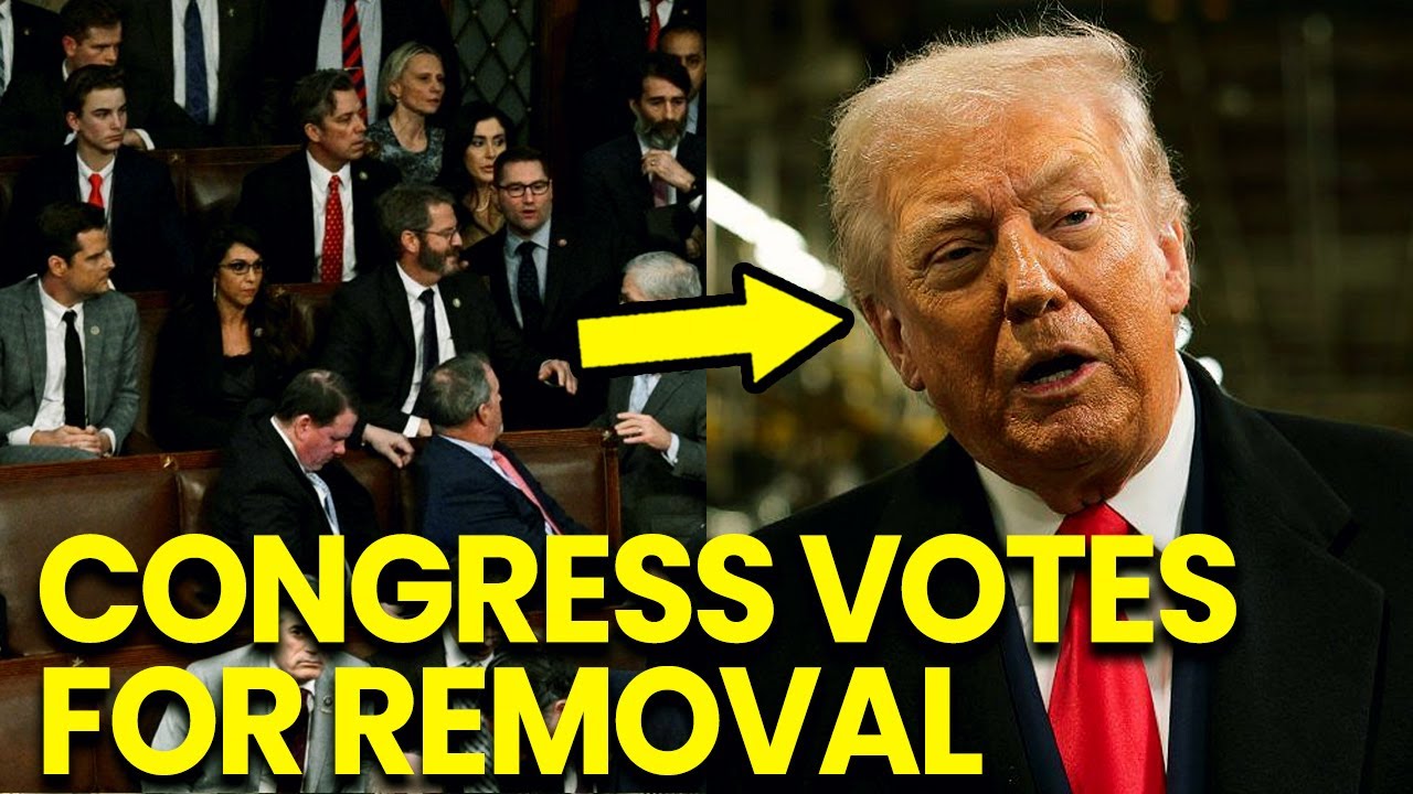 Trump REFUSES TO STEP DOWN Congress VOTES For Removal