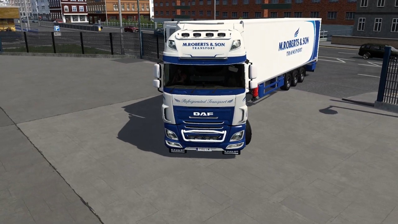 DAF XF sound mod / ETS2v1.58 / Promods v2.81.