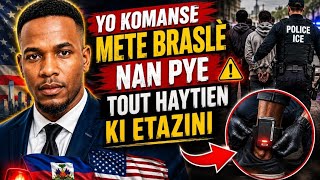 Bwa Mare Pou Haytien Nan Etazini. Yo Komanse Mete Bwaslè Nan Pye Tout Moun