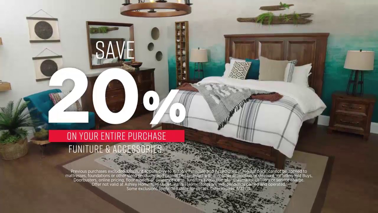 2019 Easter One Day Sale Ashley Homestore Youtube