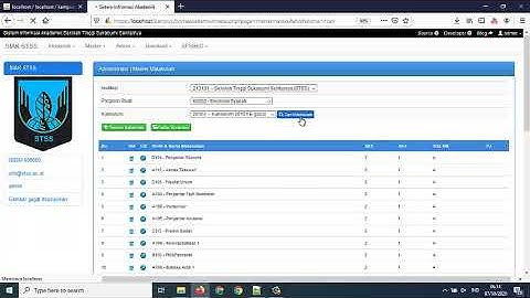Siakad Kampus Berbasis Web PHP Mysql Source code