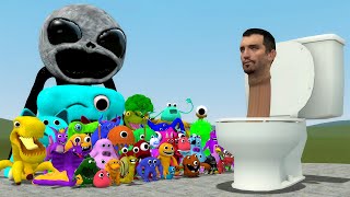 SKIBIDI TOILET VS ALL GARTEN OF BANBAN FAMILY In Garry's Mod!?