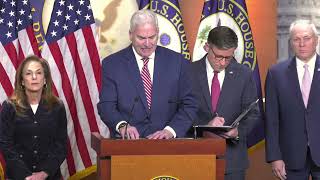 House Majority Whip Tom Emmer joins House Leadership Stakeout | December 10, 2025