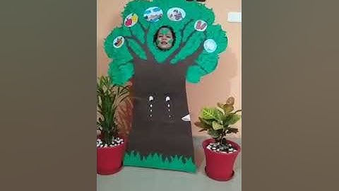 Few lines on "Save trees" for Lkg  students😇😍