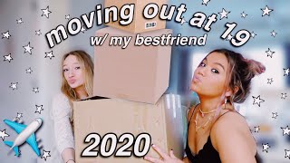 MOVING OUT AT 19 | 2020 (w/ my bestfriend)