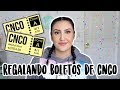 REGALANDO BOLETOS DE CNCO