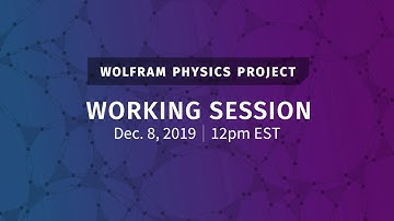 Wolfram Physics Project: Working Session Sunday, Dec. 8, 2019 [Multiway Systems]