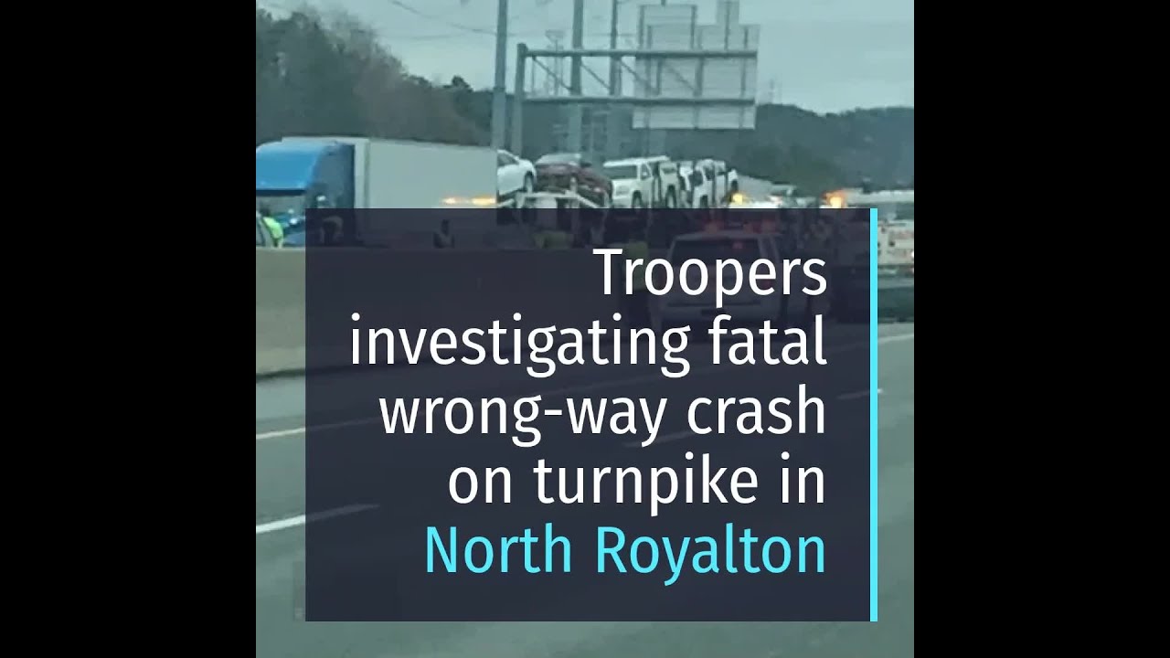 Troopers investigating fatal wrongway crash on turnpike in North