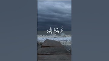 (افلا تتذكرون) سورة السجدة بصوت الشيخ عبدالرحمن مسعد 💚🤍