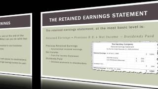 Accounting 101 The Retained Earnings Statement