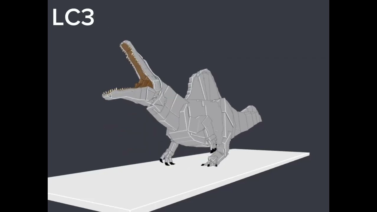 Jurassic blocky dev blog rebirth spinosaurus