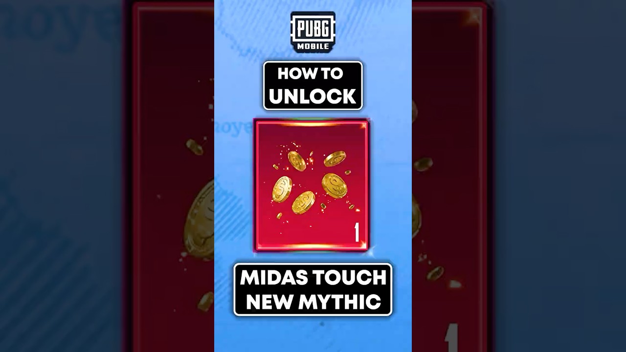 Midas Effect Tap effect - PUBG MOBILE
