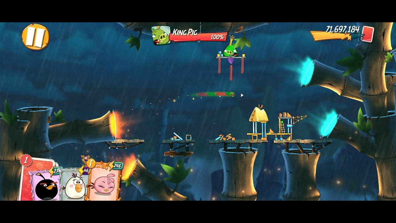 Angry birds 2 King Pig Panic 3 boss room only level 3400. January 09/2026
