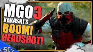 MGO3 | Kakashi's BOOM! HEADSHOT! Montage #2 | Metal Gear Online 3 (MGO) GAMEPLAY