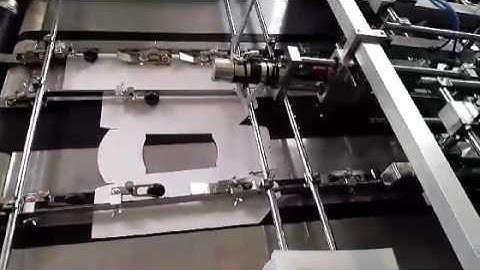 fully automatic Window Patching Machine/window film machine/window sticker gluer for paper box