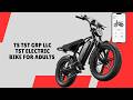 Ride Longer With Total Confidence – TST Electric Bike for Adults Electric Bike – REVIEW