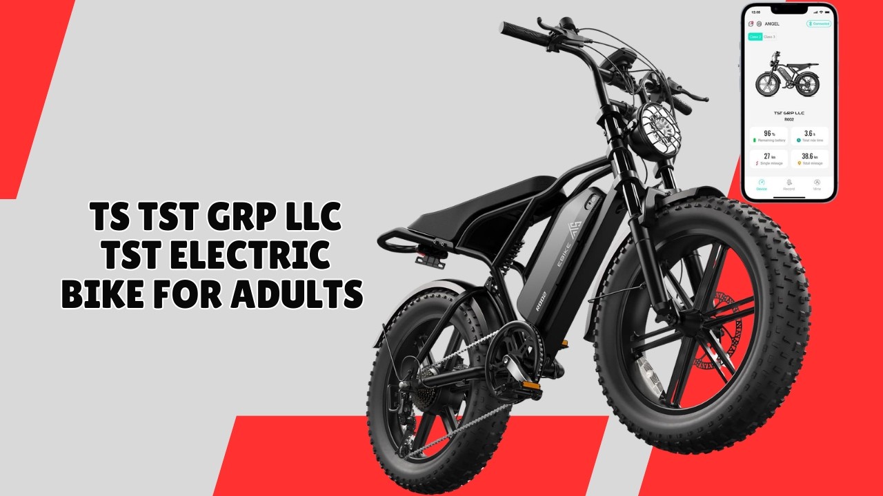 Ride Longer With Total Confidence – TST Electric Bike for Adults Electric Bike – REVIEW