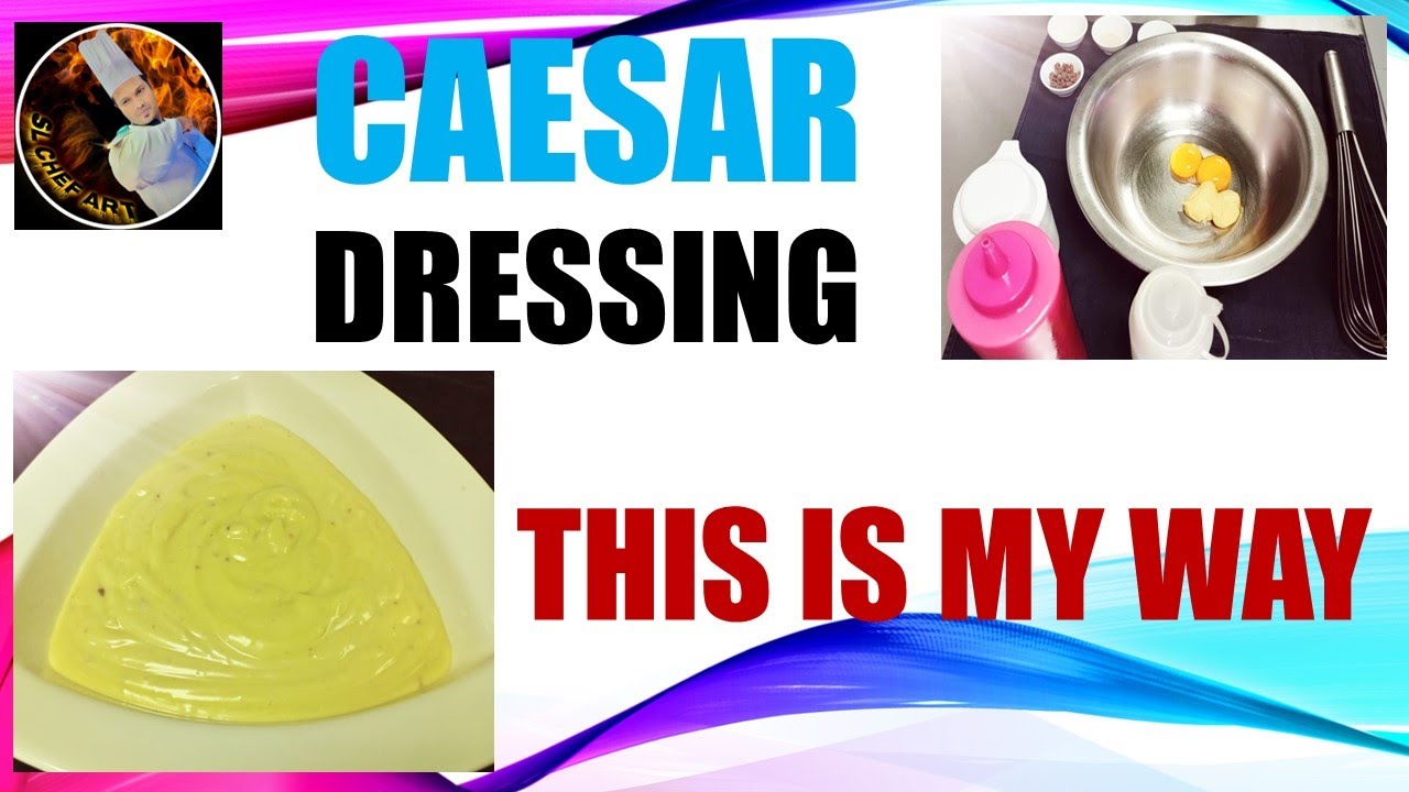 HOW TO MAKE CAESAR DRESSING / CAESAR DRESSING RECIPE YouTube