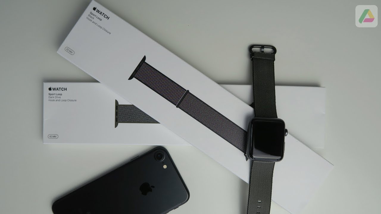 Sport Loop Armband Fur Die Apple Watch Review Deutsch Youtube