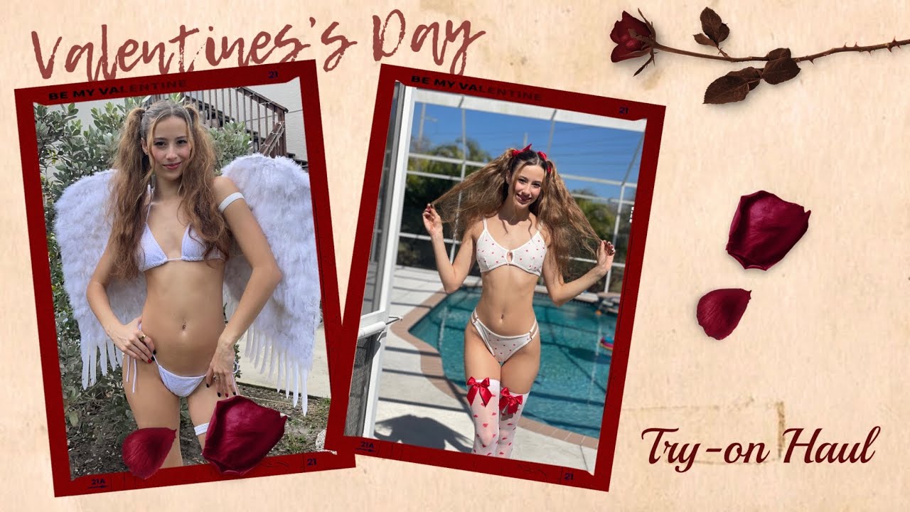 Valentines Day Try On Haul ♥️~ Avaryana