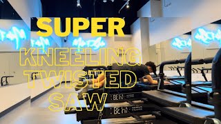 How to Perform a Super Kneeling Twisted Saw on the Xformer Pilates Machine