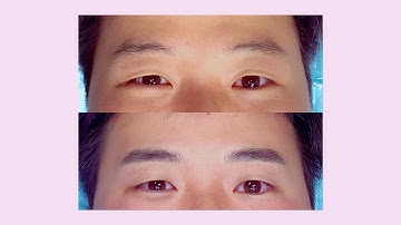 omg my husband got male microblading eyebrow tattoo!!!! (semi permanent makeup) - estellebeautyto