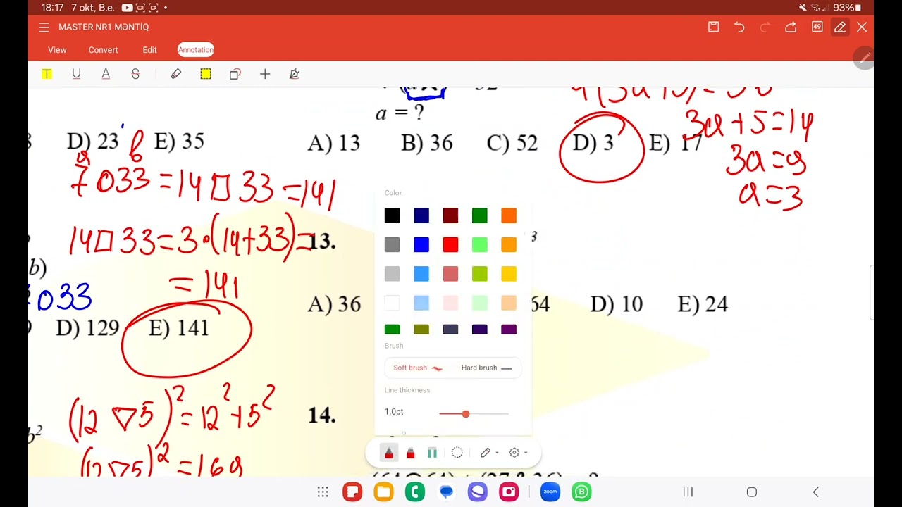 Aşkar operatorlar (ikinci hissə) - Master NR 1