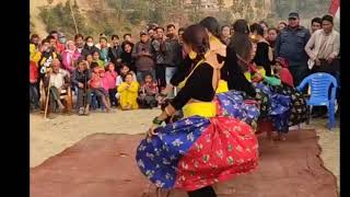 New Tamang Selo | kyamsang gairi | BeautyFull Girl Dance | Tika Sanu | Melina Rai | Kamala Ghimire.