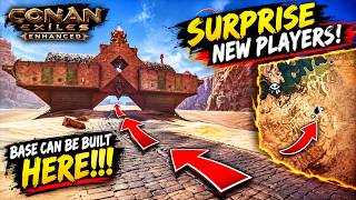 The base that welcomes new players! | Have you ever built a base here? | Conan Exiles Enhanced