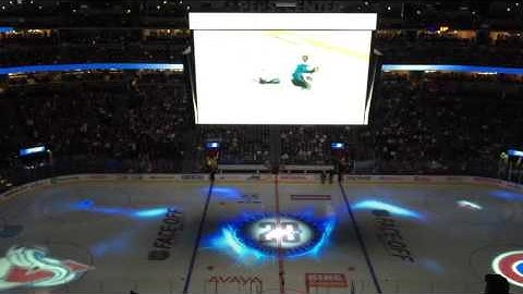 Colorado Avalanche Opening Night Intro (with new on-ice 3D projection)