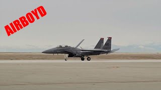 F-15 Lands On Taxiway • Austere Landing Exercise by AIRBOYD 2,445 views 1 month ago 1 minute, 41 seconds