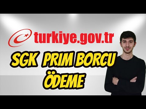 SGK (4A) Prim Borcu Ödeme - E-Devlet