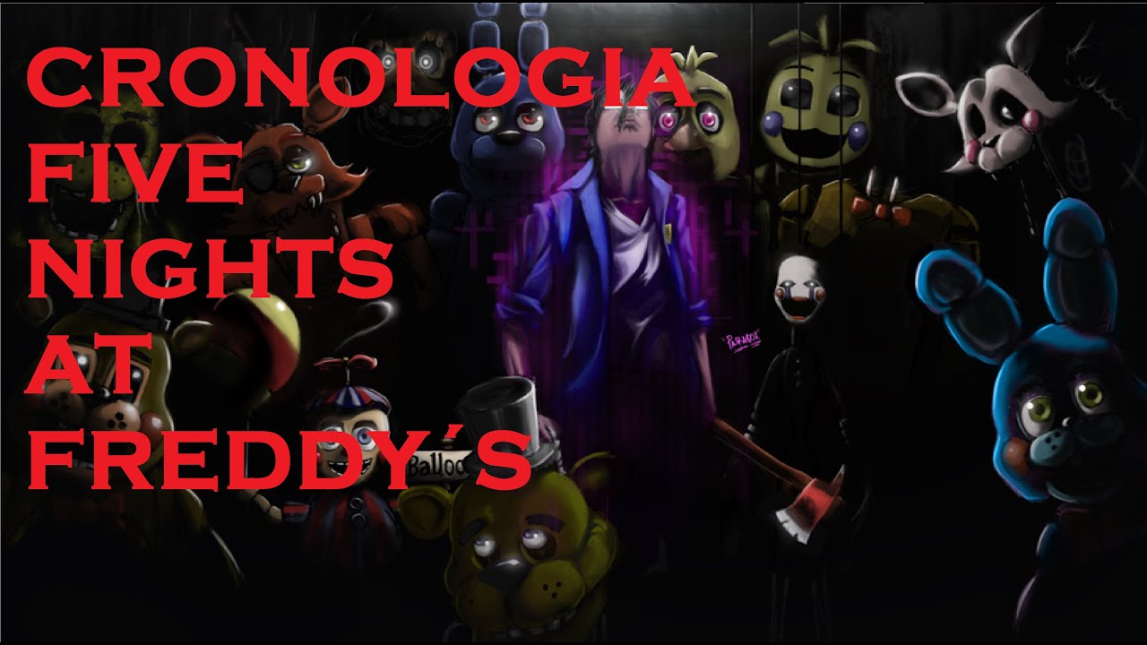 CRONOLOGIA DE FIVE NIGHTS AT FREDDY´S 1,2,3&4 FNAF YouTube CRONOLOGIA DE FIVE NIGHTS AT FREDDY´S 1,2,3&4 FNAF YouTube