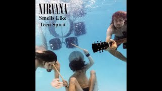 Nirvana Smells Like Teen Spirit guitar backing track with Vocals
