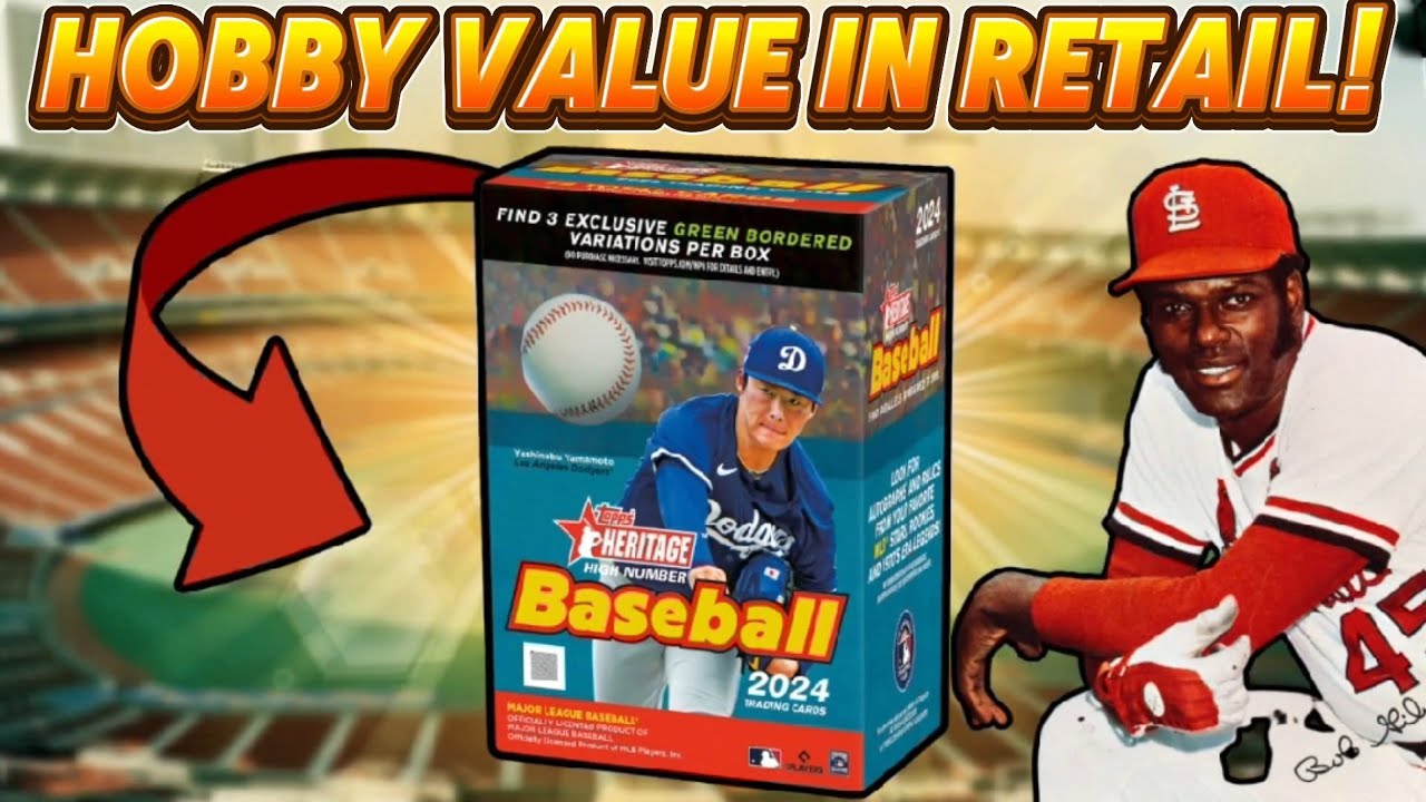 INSANE VALUE! 2024 TOPPS HERITAGE HIGH NUMBER BLASTER BOXES!