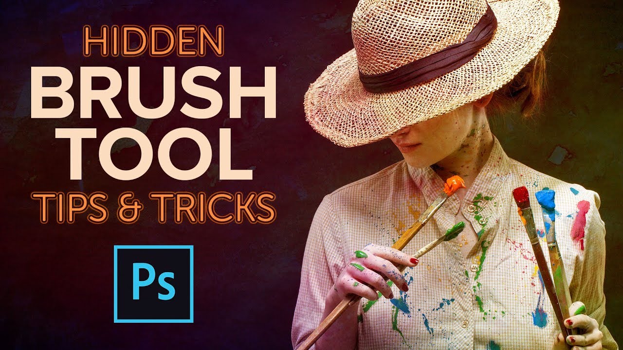 Hidden Tricks For Photoshop Brushes And Brush Tools - Youtube