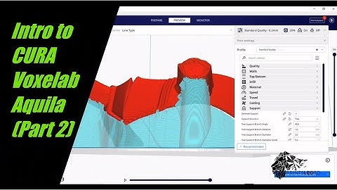 Intro to Cura Print Settings for Voxelab Aquila (Part2)