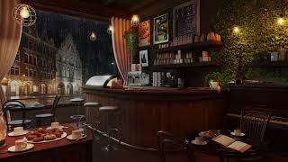 4K Cozy Coffee Shop | Background Instrumental Jazz Music With Rain to Relax, Study, Work by Coffee Shop Vibes 20,631 views 5 months ago 3 hours, 35 minutes